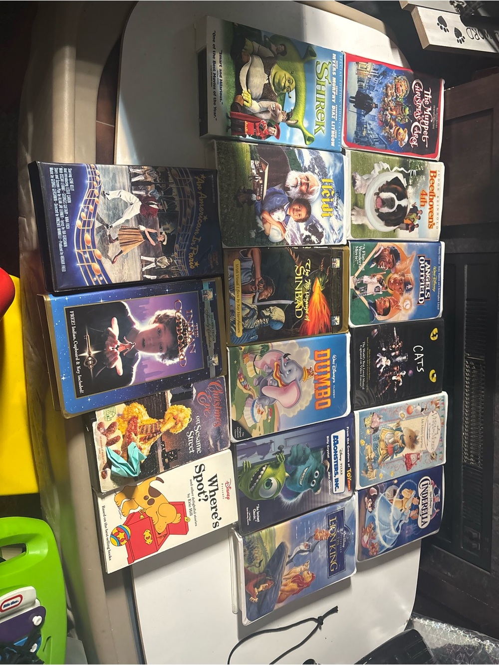 Assorted Classic Kids Movie DVD Collection - Mixed Colors